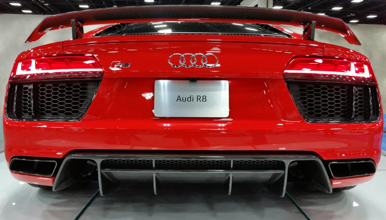 exotic car showroom