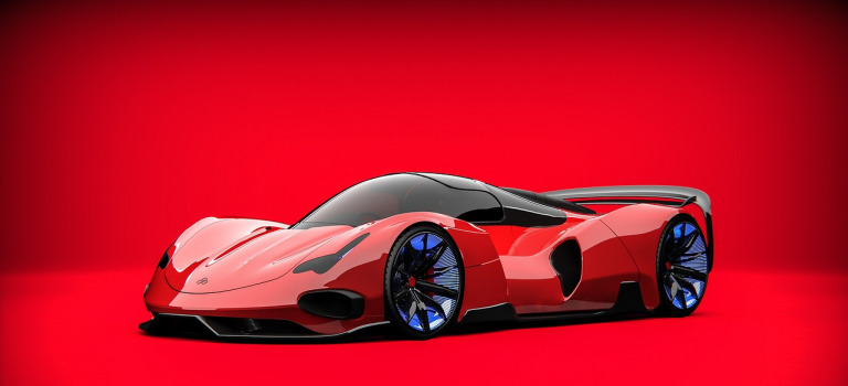 ferrari red studio