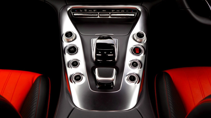 luxury car interior black